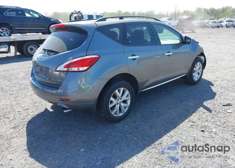 2013 Nissan Murano Sl z USA, uszkodzony, nr VIN JN8AZ1MW0DW319839